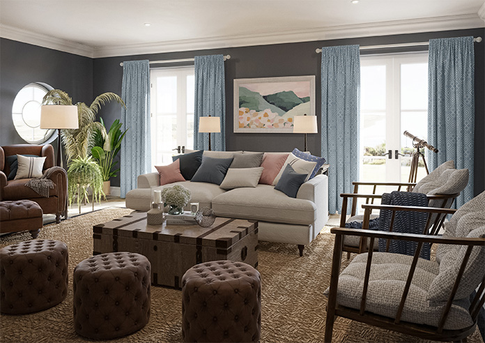 Newquay, Sterling - Made to Measure Curtain - Image 8